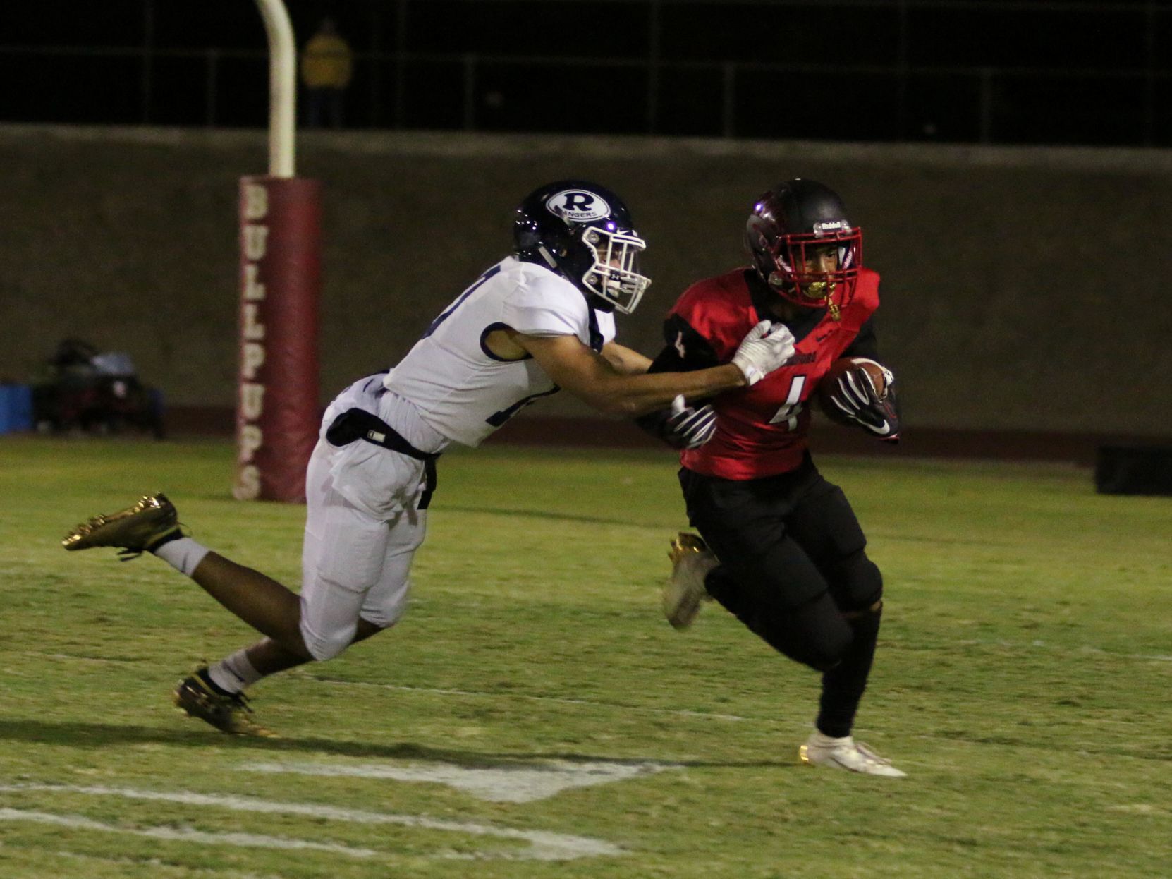 Bullpups grab sole possession of first place in battle of unbeatens